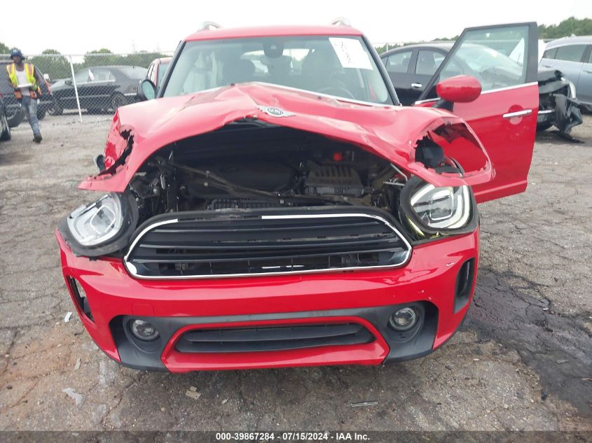 2022 Mini Countryman Cooper VIN: WMZ23BR05N3N66420 Lot: 39867284