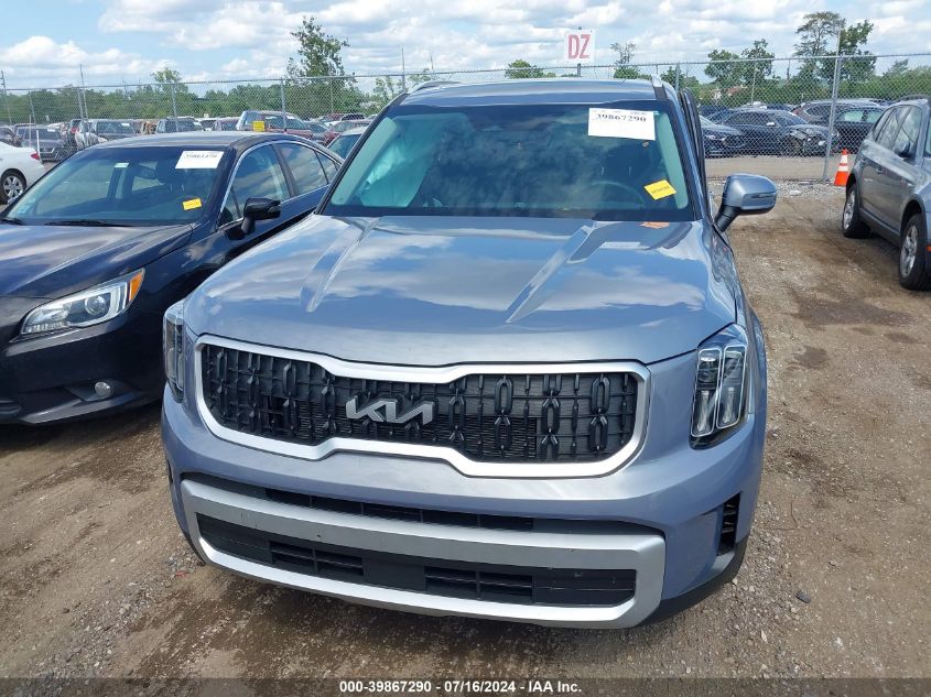 2024 Kia Telluride Ex VIN: 5XYP3DGC5RG462591 Lot: 39867290