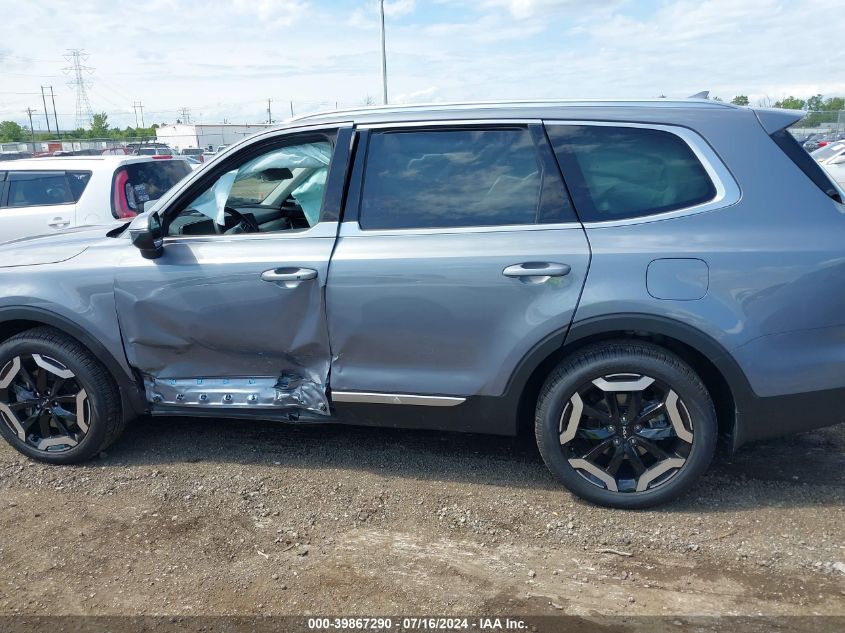 2024 Kia Telluride Ex VIN: 5XYP3DGC5RG462591 Lot: 39867290