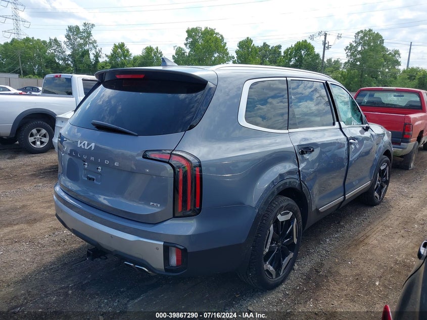 2024 Kia Telluride Ex VIN: 5XYP3DGC5RG462591 Lot: 39867290