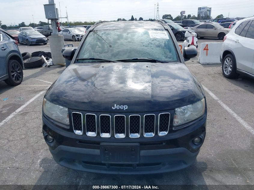 2012 Jeep Compass Sport VIN: 1C4NJCBBXCD557563 Lot: 39867300