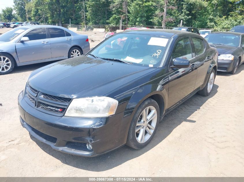 1C3CDZCB6DN581486 2013 Dodge Avenger Sxt