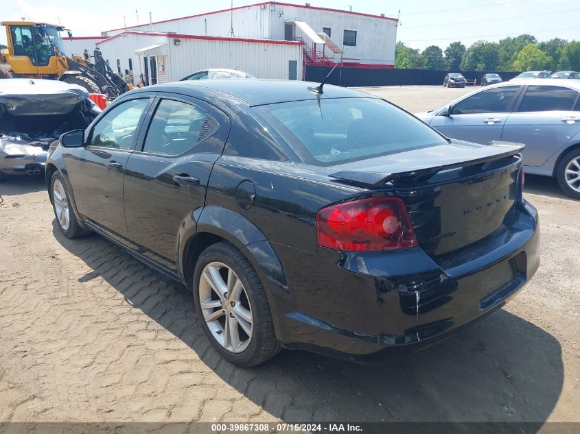 1C3CDZCB6DN581486 2013 Dodge Avenger Sxt