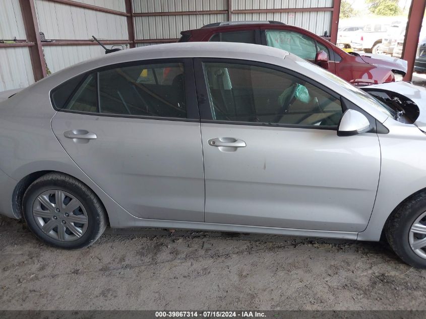 2021 Kia Rio Lx VIN: 3KPA24ADXME395888 Lot: 39867314