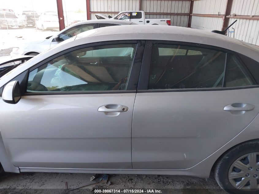 2021 Kia Rio Lx VIN: 3KPA24ADXME395888 Lot: 39867314