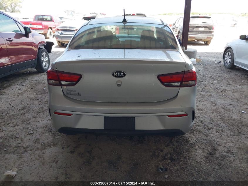 2021 Kia Rio Lx VIN: 3KPA24ADXME395888 Lot: 39867314