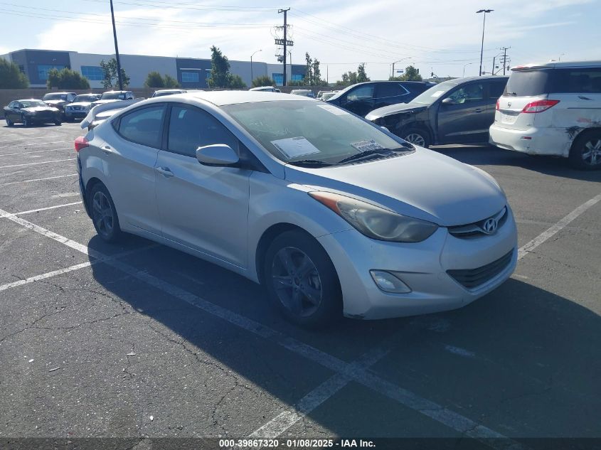 VIN KMHDH4AE1DU763683 2013 Hyundai Elantra, Gls no.1