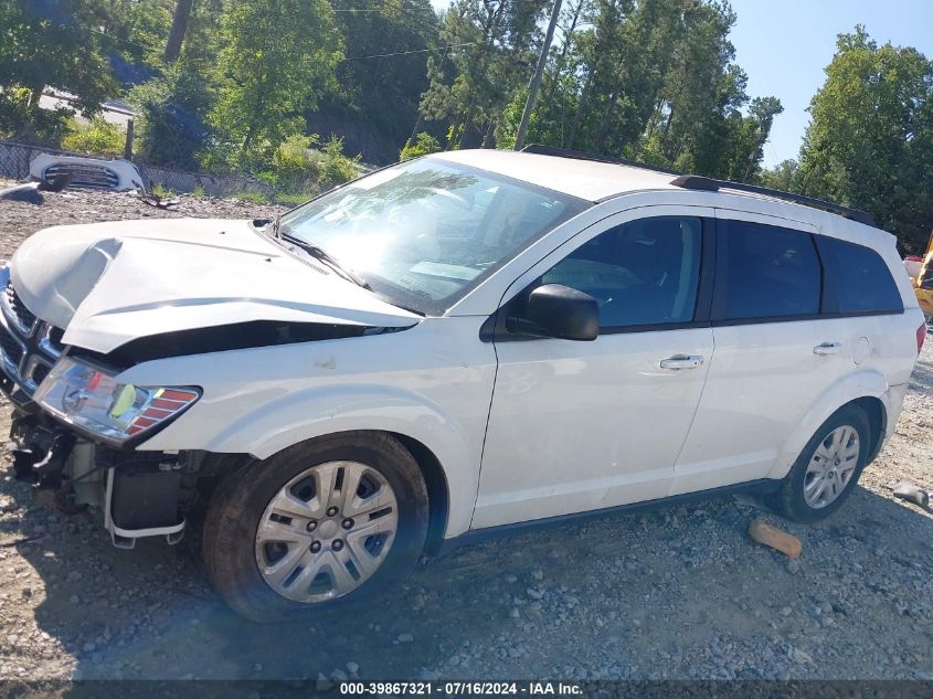 2020 Dodge Journey Se Value VIN: 3C4PDCAB7LT249682 Lot: 39867321