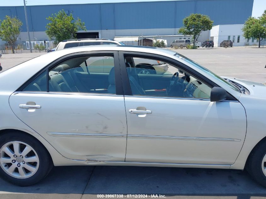 2003 Toyota Camry Xle VIN: JTDBE30K330149665 Lot: 39867338