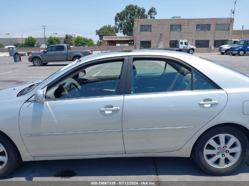 2003 Toyota Camry Xle VIN: JTDBE30K330149665 Lot: 39867338