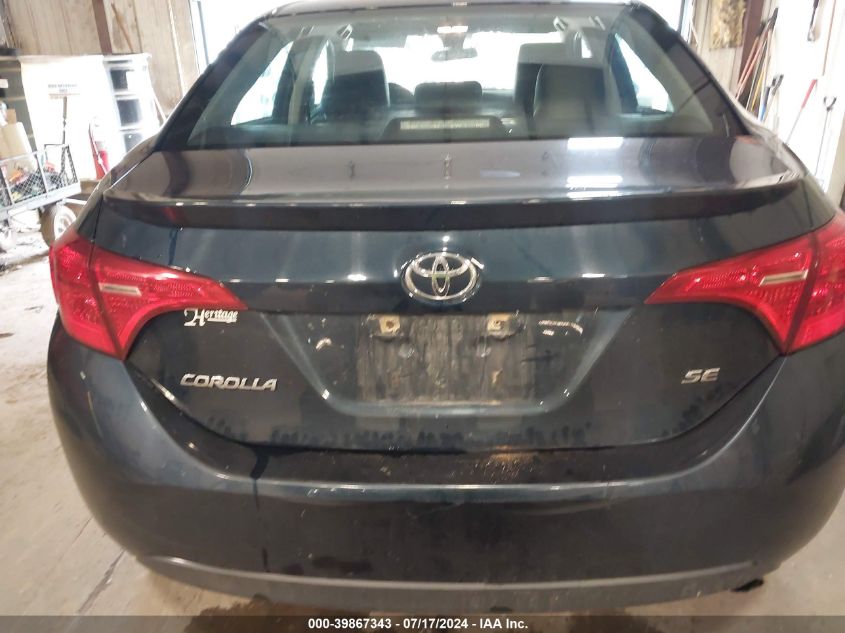 2017 Toyota Corolla Se VIN: 2T1BURHE8HC921434 Lot: 39867343