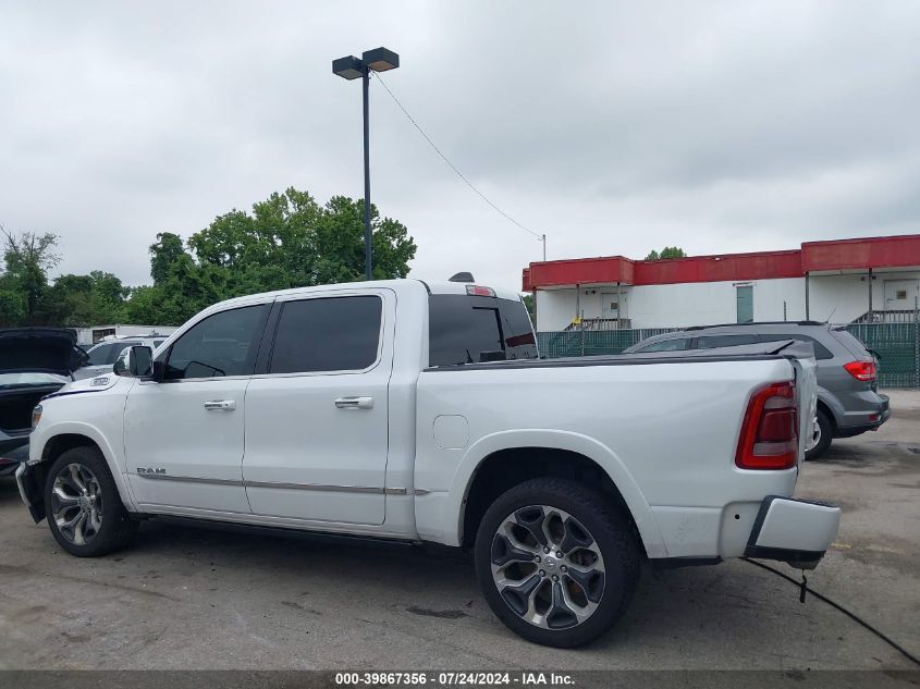 2019 Ram 1500 Limited 4X4 5'7 Box VIN: 1C6SRFHT7KN595815 Lot: 39867356