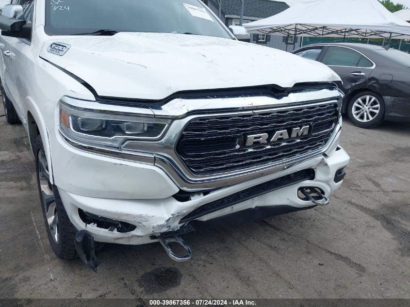 2019 Ram 1500 Limited 4X4 5'7 Box VIN: 1C6SRFHT7KN595815 Lot: 39867356