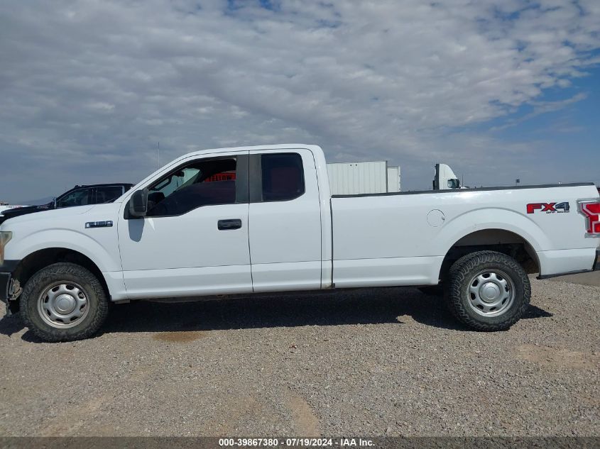 2019 Ford F150 Super Cab VIN: 1FTEX1E56KKC11254 Lot: 39867380
