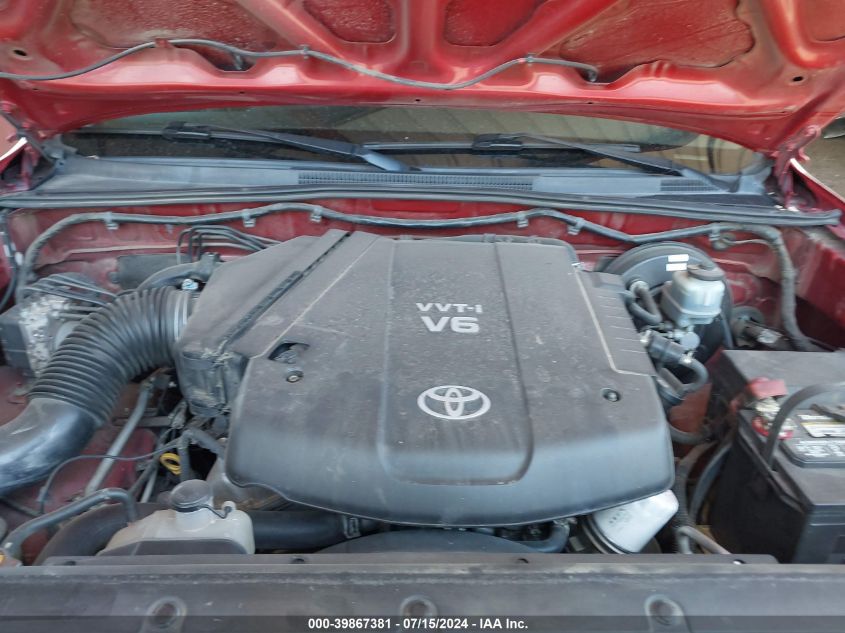 2010 Toyota Tacoma Prerunner V6 VIN: 3TMKU4HN5AM024491 Lot: 39867381