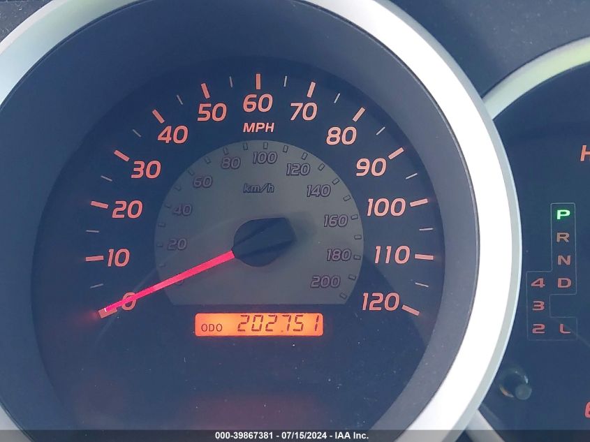 2010 Toyota Tacoma Prerunner V6 VIN: 3TMKU4HN5AM024491 Lot: 39867381