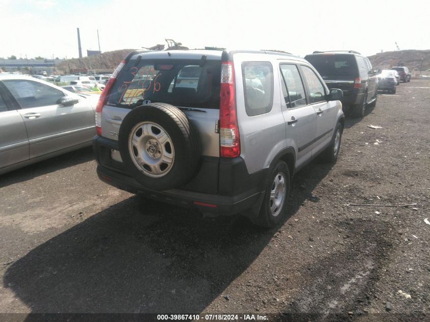 2005 Honda Cr-V Lx VIN: SHSRD78585U336811 Lot: 39867410