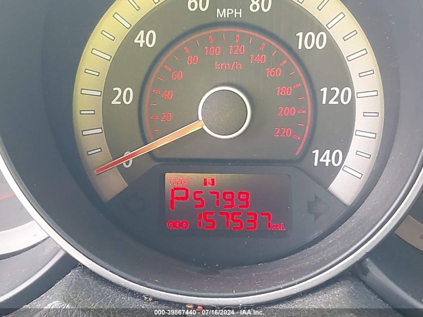 2011 Kia Forte Ex VIN: KNAFU4A21B5465928 Lot: 39867440