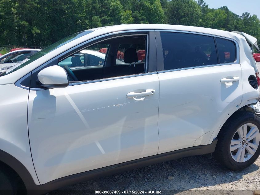 2019 Kia Sportage Lx VIN: KNDPM3AC0K7526233 Lot: 39867459