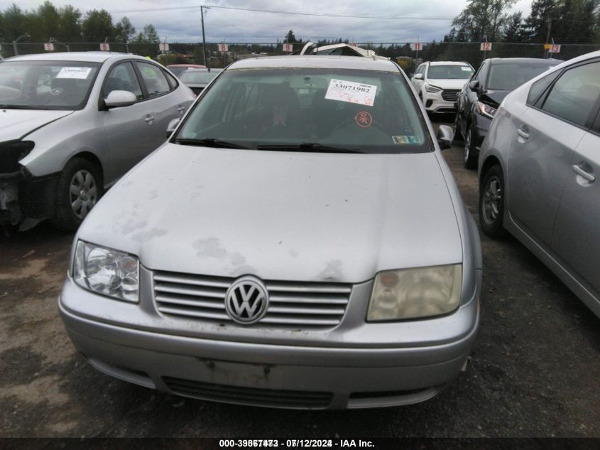 2000 Volkswagen Jetta Gls VIN: 3VWSC29M2YM046100 Lot: 39867473