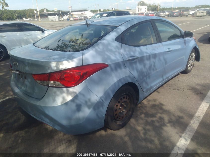 2012 Hyundai Elantra Gls (Ulsan Plant) VIN: KMHDH4AE8CU469650 Lot: 39867485