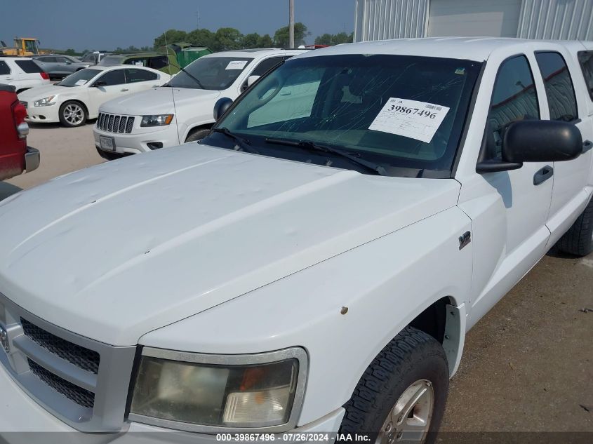 2010 Dodge Dakota Bighorn/Lonestar VIN: 1D7RW3GP0AS233821 Lot: 39867496