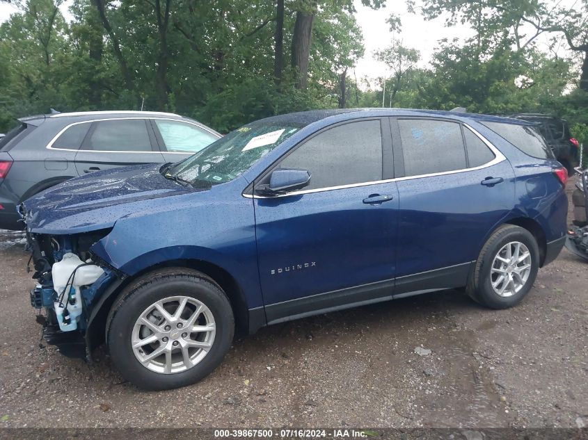 2022 Chevrolet Equinox Fwd Lt VIN: 2GNAXKEV4N6112662 Lot: 39867500