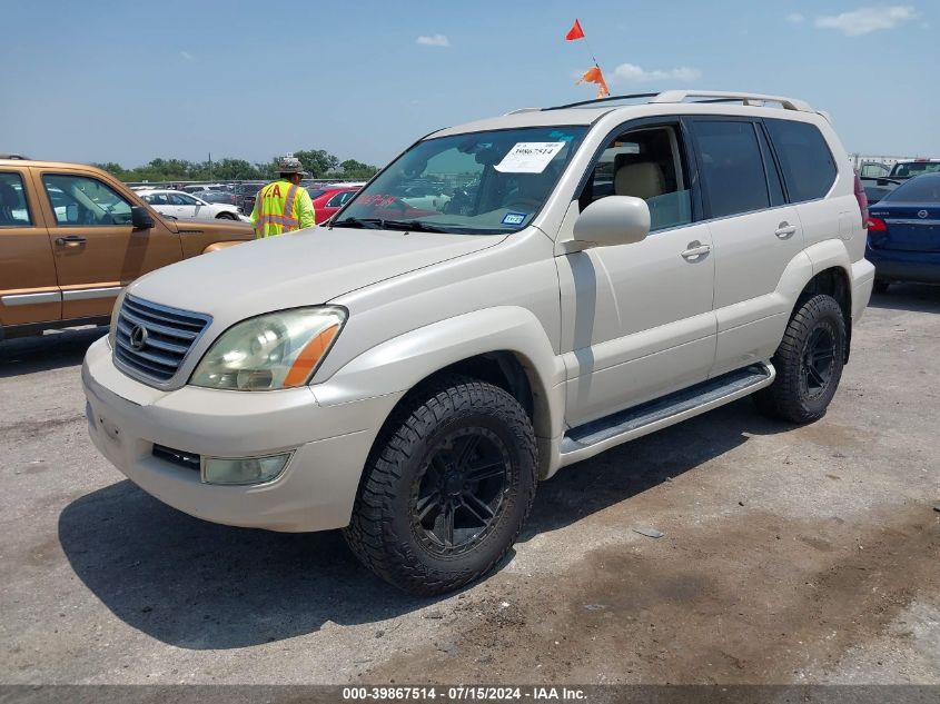 2003 Lexus Gx 470 VIN: JTJBT20X730007795 Lot: 39867514