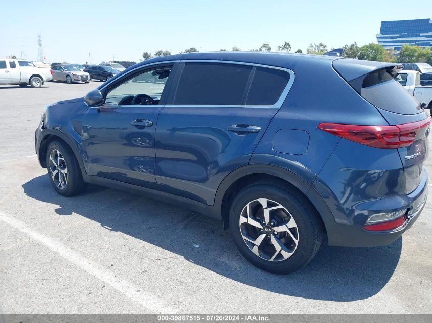 2021 Kia Sportage Lx VIN: KNDPM3ACXM7912340 Lot: 39867515