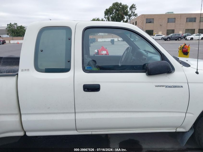 1998 Toyota Tacoma VIN: 4TAVL52N3WZ116604 Lot: 39867526