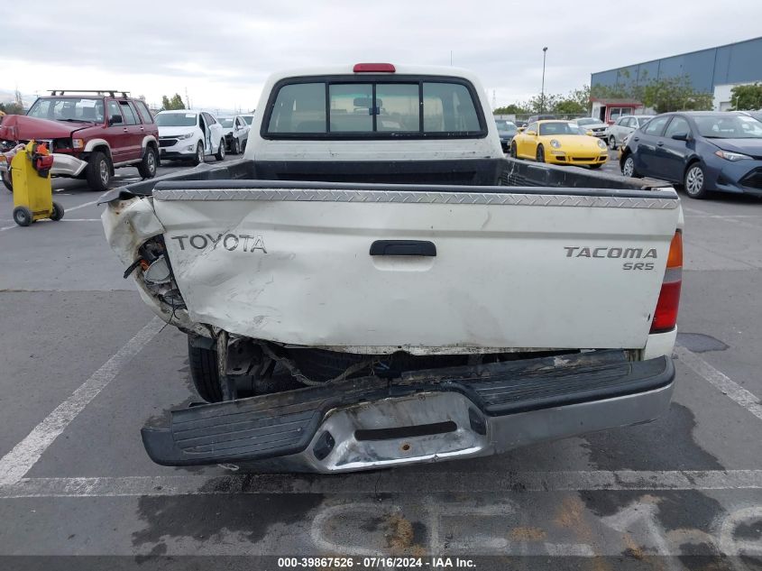 1998 Toyota Tacoma VIN: 4TAVL52N3WZ116604 Lot: 39867526