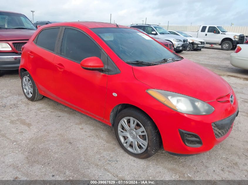 2012 Mazda Mazda2 Sport VIN: JM1DE1KZ7C0145240 Lot: 39867529