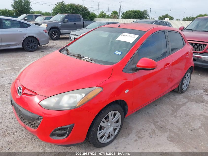 2012 Mazda Mazda2 Sport VIN: JM1DE1KZ7C0145240 Lot: 39867529