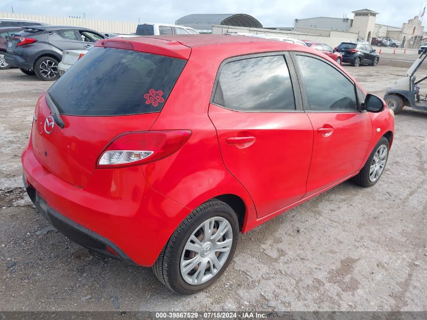 2012 Mazda Mazda2 Sport VIN: JM1DE1KZ7C0145240 Lot: 39867529