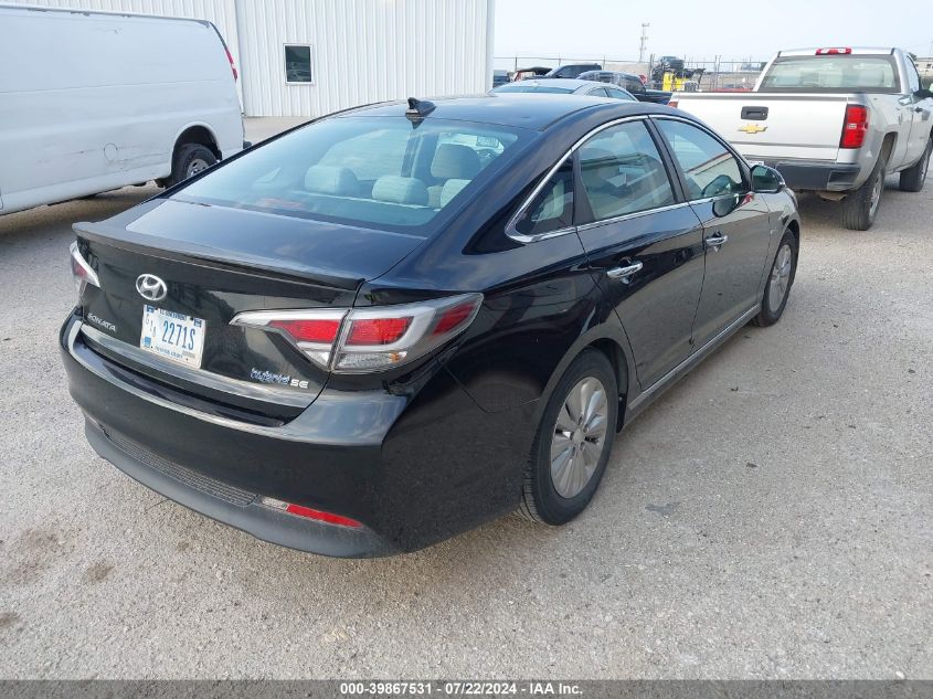 2016 Hyundai Sonata Hybrid Se VIN: KMHE24L16GA039381 Lot: 39867531