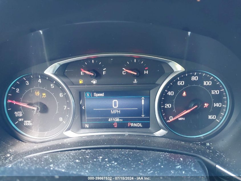 2019 Chevrolet Equinox Lt VIN: 2GNAXUEV1K6133010 Lot: 39867532