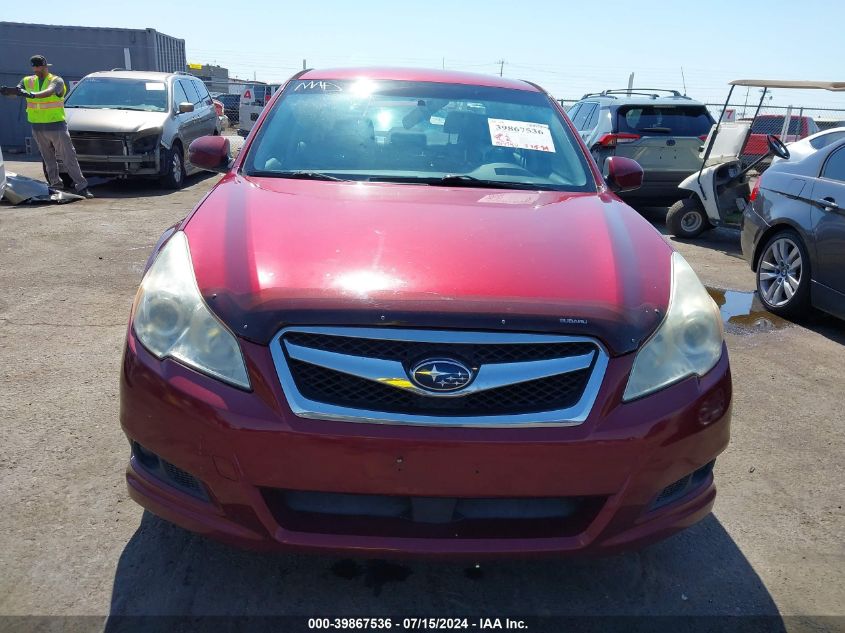 2012 Subaru Legacy 2.5I VIN: 4S3BMCA63C3038973 Lot: 39867536
