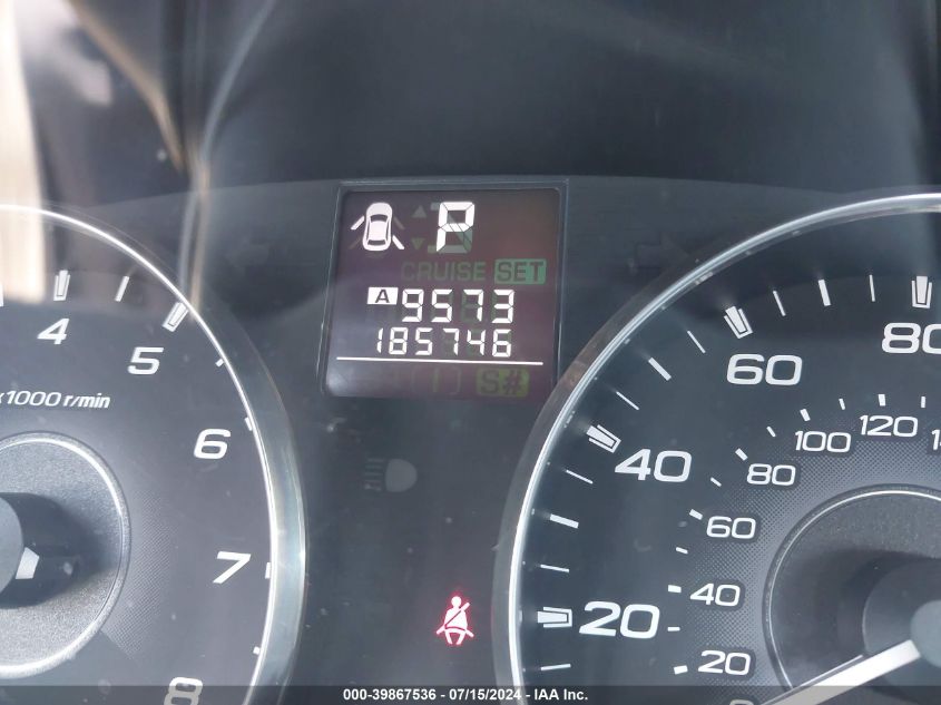 2012 Subaru Legacy 2.5I VIN: 4S3BMCA63C3038973 Lot: 39867536