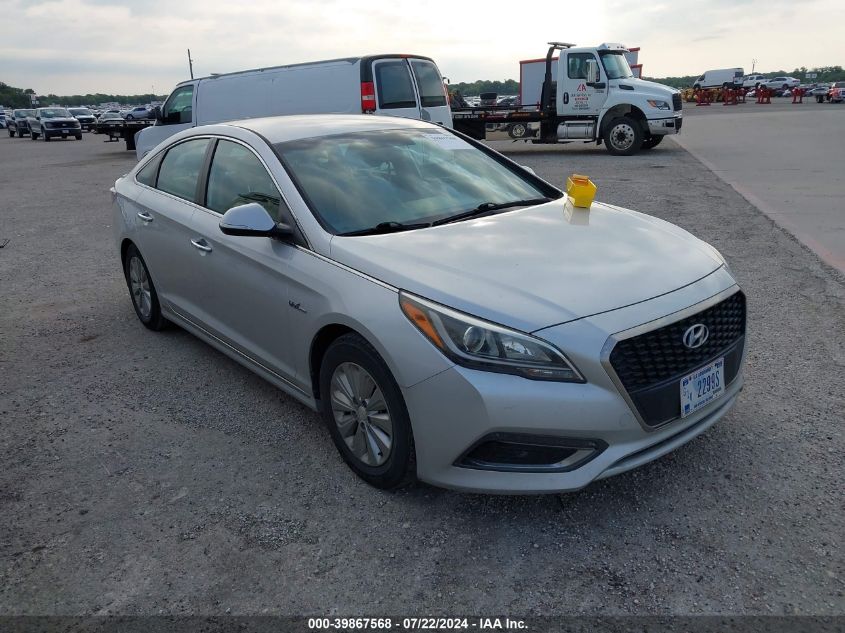 2016 Hyundai Sonata Hybrid Se VIN: KMHE24L1XGA040730 Lot: 39867568