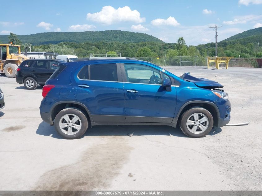 2019 Chevrolet Trax Lt VIN: 3GNCJPSB6KL242919 Lot: 39867579