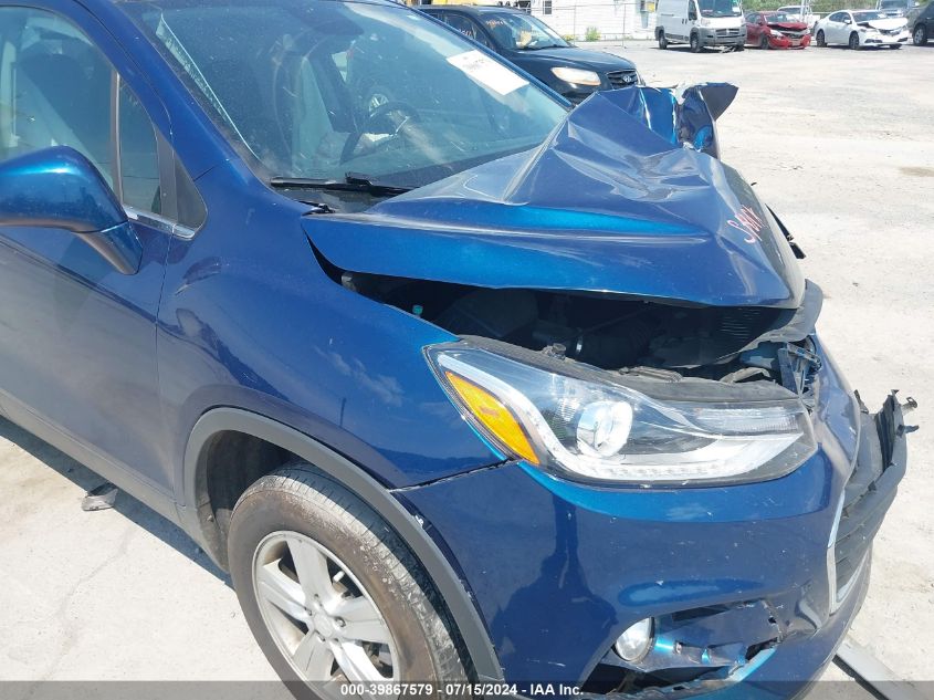 2019 Chevrolet Trax Lt VIN: 3GNCJPSB6KL242919 Lot: 39867579