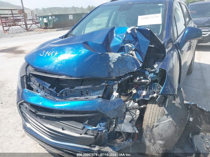 2019 Chevrolet Trax Lt VIN: 3GNCJPSB6KL242919 Lot: 39867579