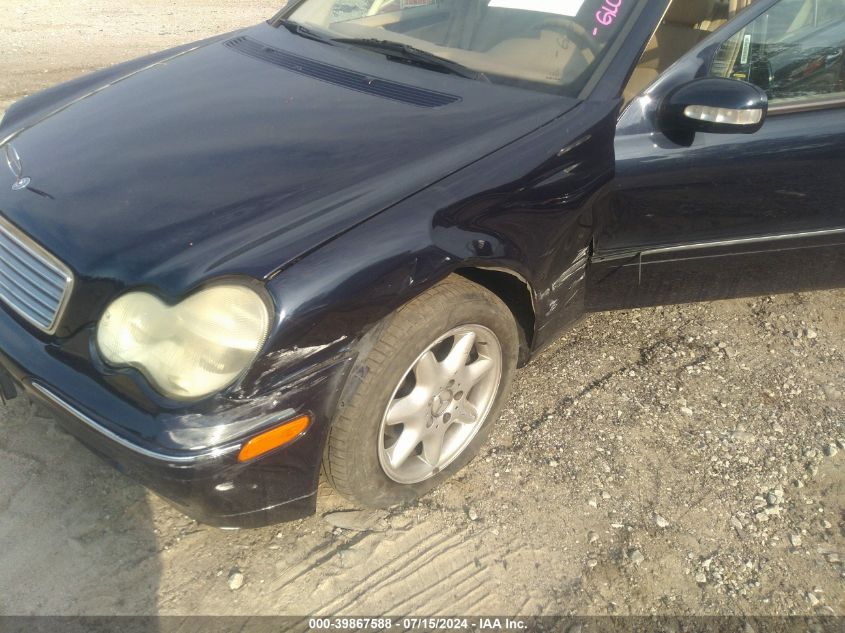 2003 Mercedes-Benz C 240 VIN: WDBRF61J03A459302 Lot: 39867588