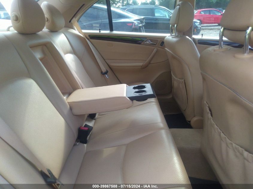 2003 Mercedes-Benz C 240 VIN: WDBRF61J03A459302 Lot: 39867588