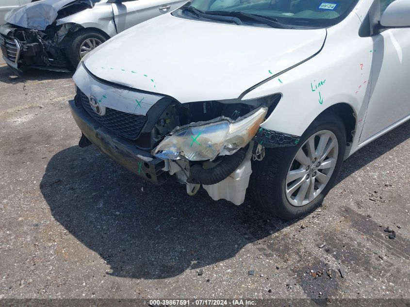 2009 Toyota Corolla S/Le/Xle VIN: 2T1BU40E59C185567 Lot: 39867591