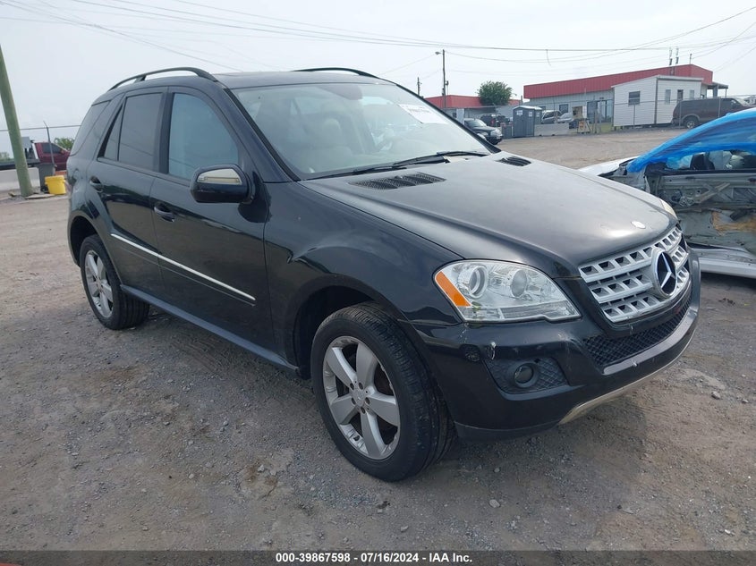 2009 Mercedes-Benz Ml 350 4Matic VIN: 4JGBB86EX9A478823 Lot: 39867598