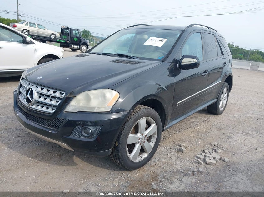 2009 Mercedes-Benz Ml 350 4Matic VIN: 4JGBB86EX9A478823 Lot: 39867598