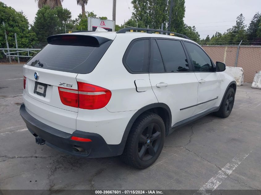 2007 BMW X5 3.0Si VIN: 5UXFE43577L011076 Lot: 39867601