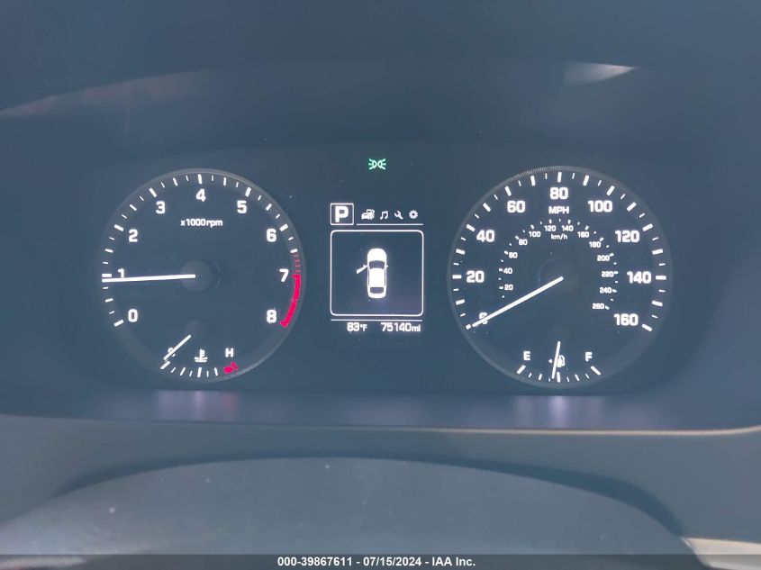 2017 Hyundai Sonata Sport VIN: 5NPE34AF7HH487963 Lot: 39867611