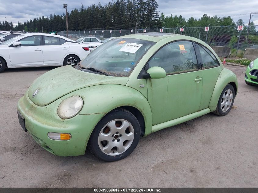 2003 Volkswagen New Beetle Gls 2.0L VIN: 3VWCK21C43M430463 Lot: 39867617